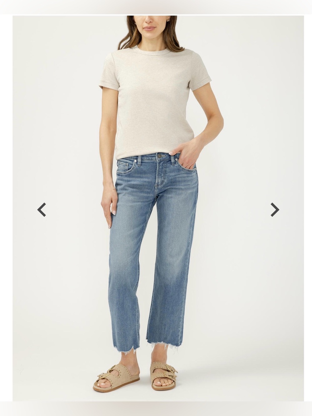 Silver Jeans - Chelsea Boyfriend Kick Flare mid rise